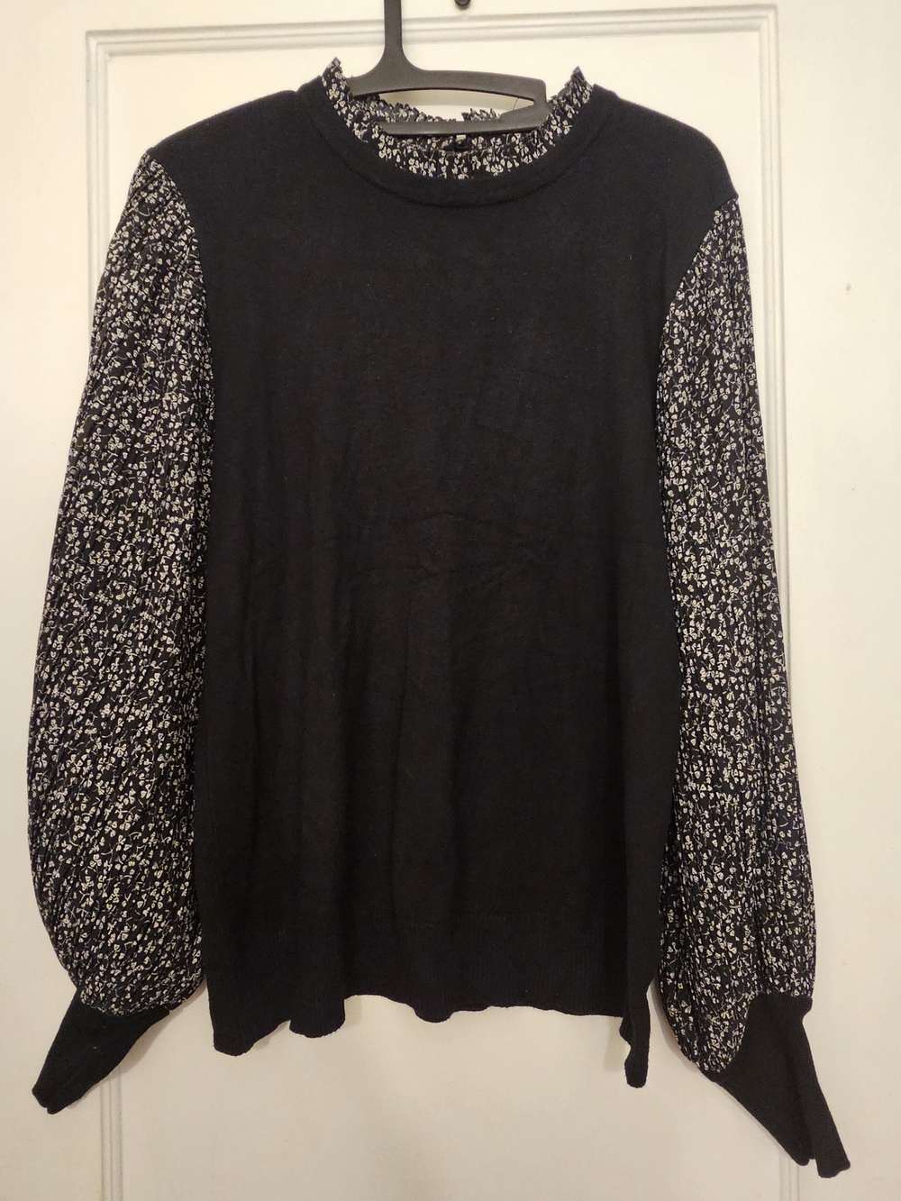 Sioni Milano Balloon Sleeve Top Large